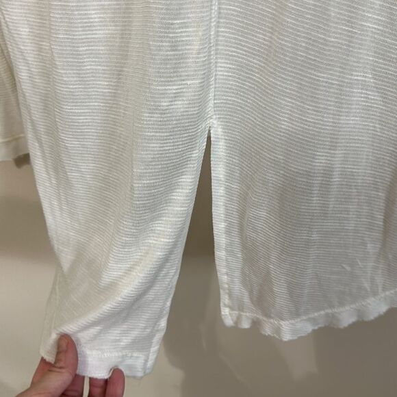 Free People Sheer Blouse Shirt size small - Picture 5 of 8